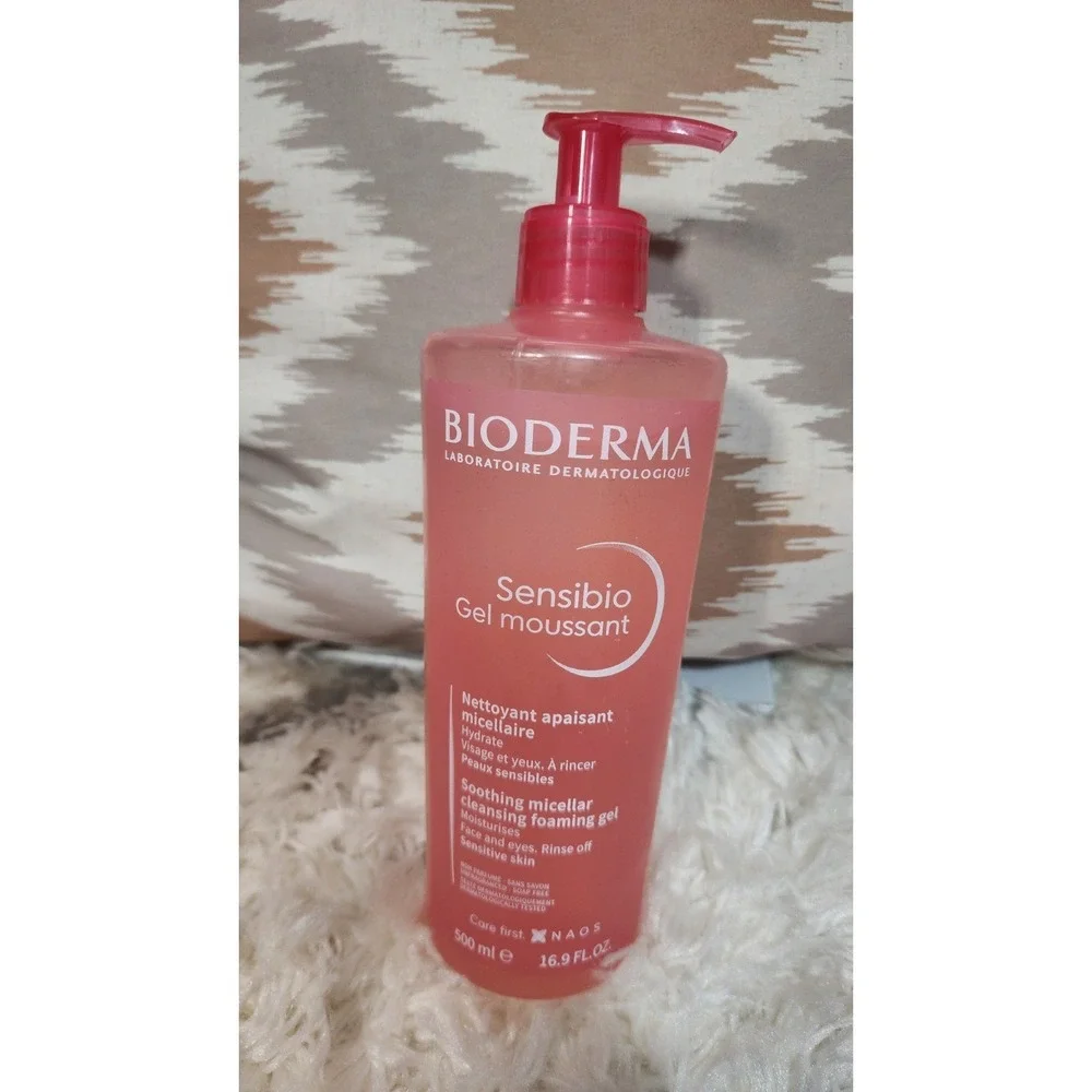 BIODERMA Sensibio Soothing Micellar Cleansing Foaming Gel D.A.F.™ Complex 500ml